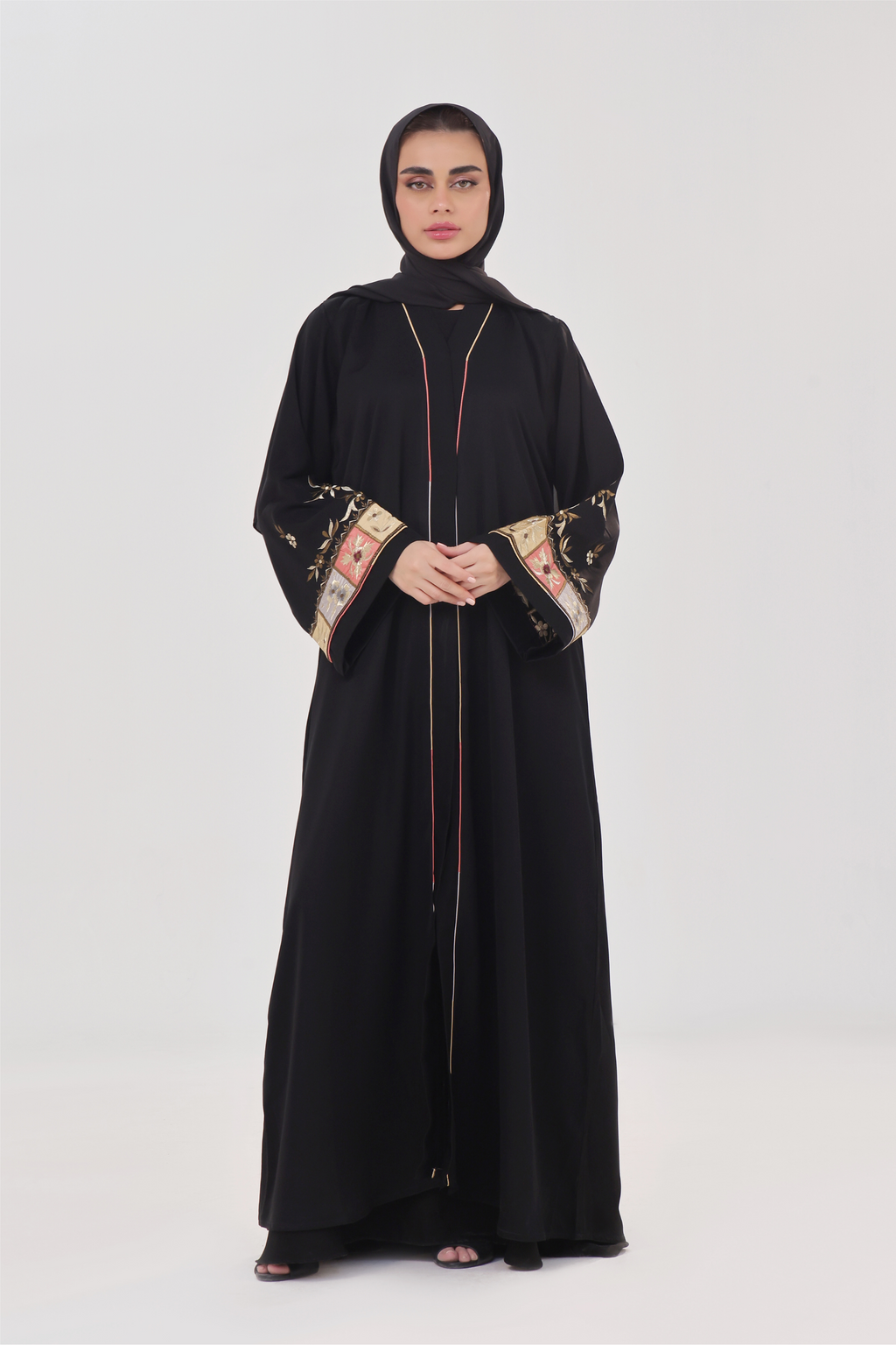 The Velvet Mosaic Abaya