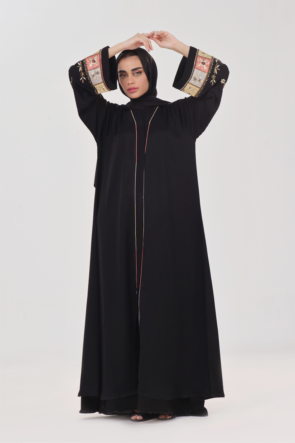 The Velvet Mosaic Abaya