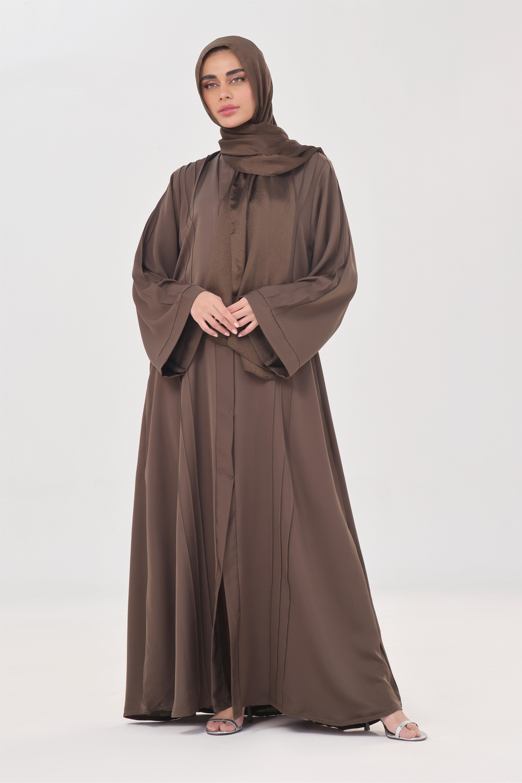 Ultimate Basic Abaya - Truffle Brown