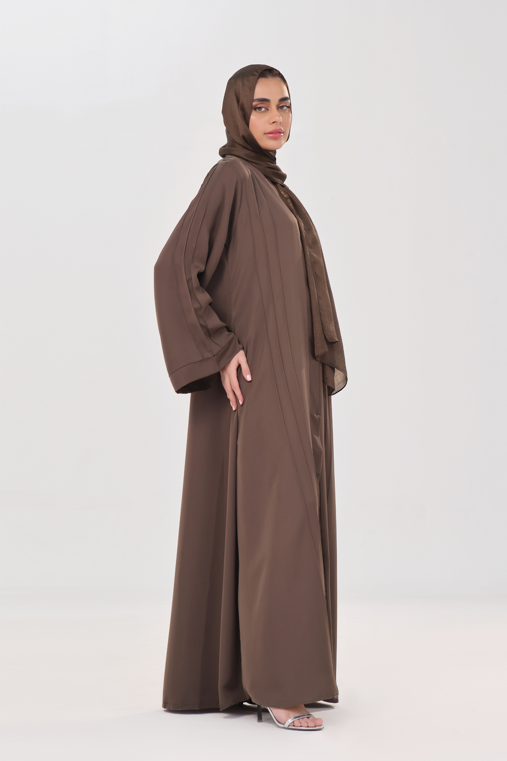 Ultimate Basic Abaya - Truffle Brown