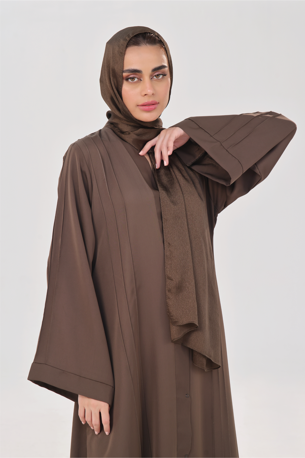 Ultimate Basic Abaya - Truffle Brown