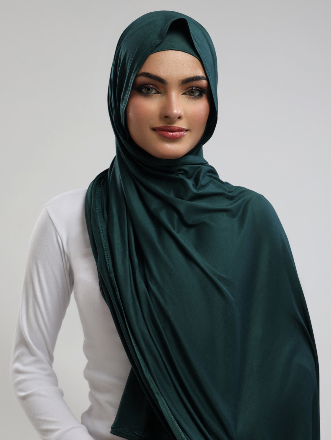 Bamboo Jersey Hijab & Cap Set - 7