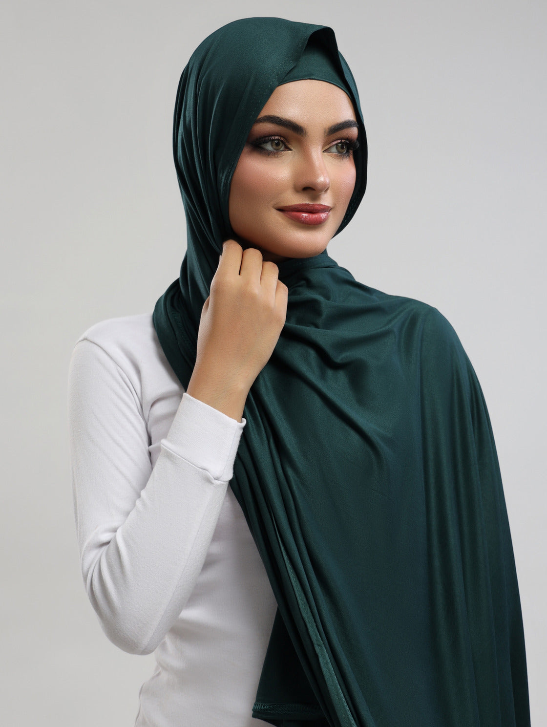 Bamboo Jersey Hijab & Cap Set - 7