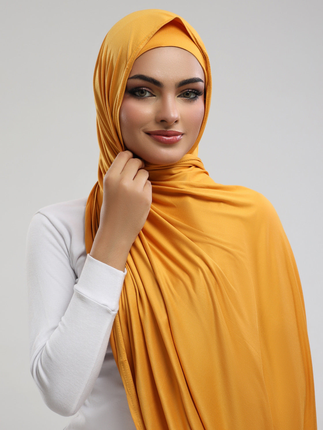 Bamboo Jersey Hijab & Cap Set - 2