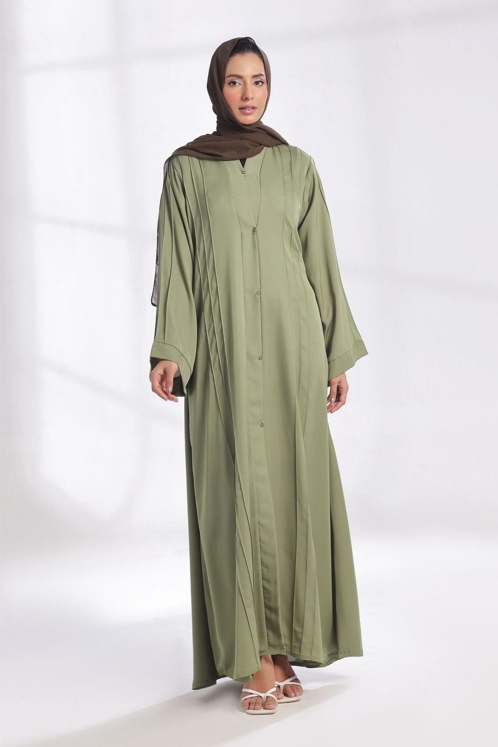 Ultimate Basic Abaya - Pastel Green