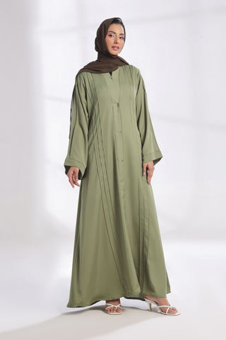 Ultimate Basic Abaya - Pastel Green