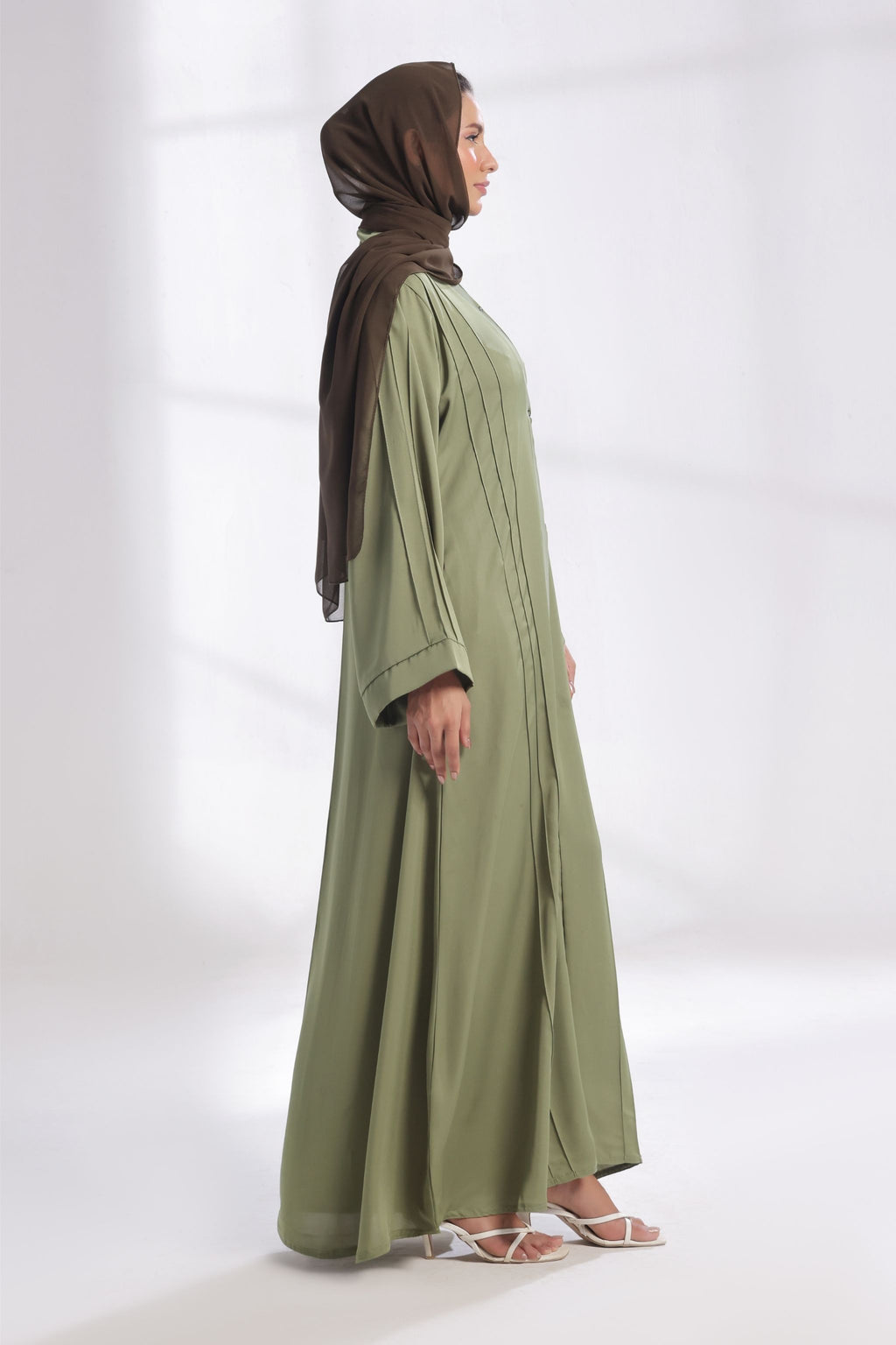 Ultimate Basic Abaya - Pastel Green