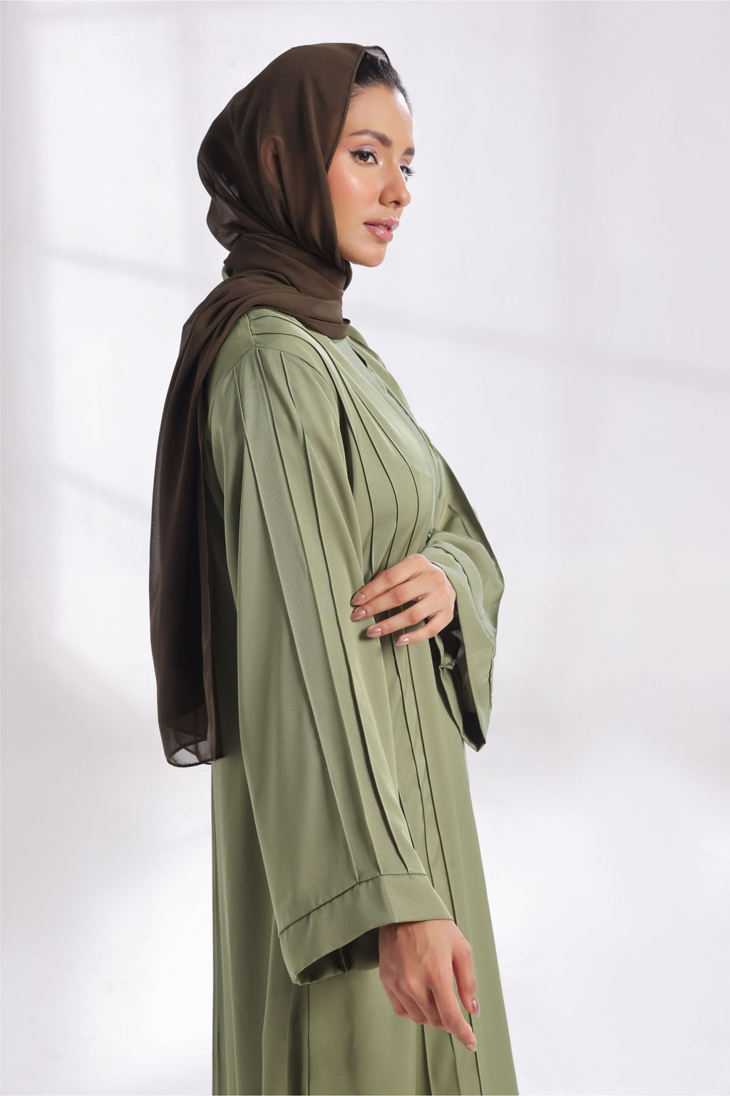 Ultimate Basic Abaya - Pastel Green