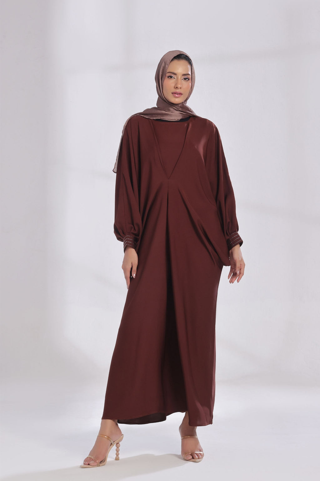 Luxe Textured Kaftan Abaya