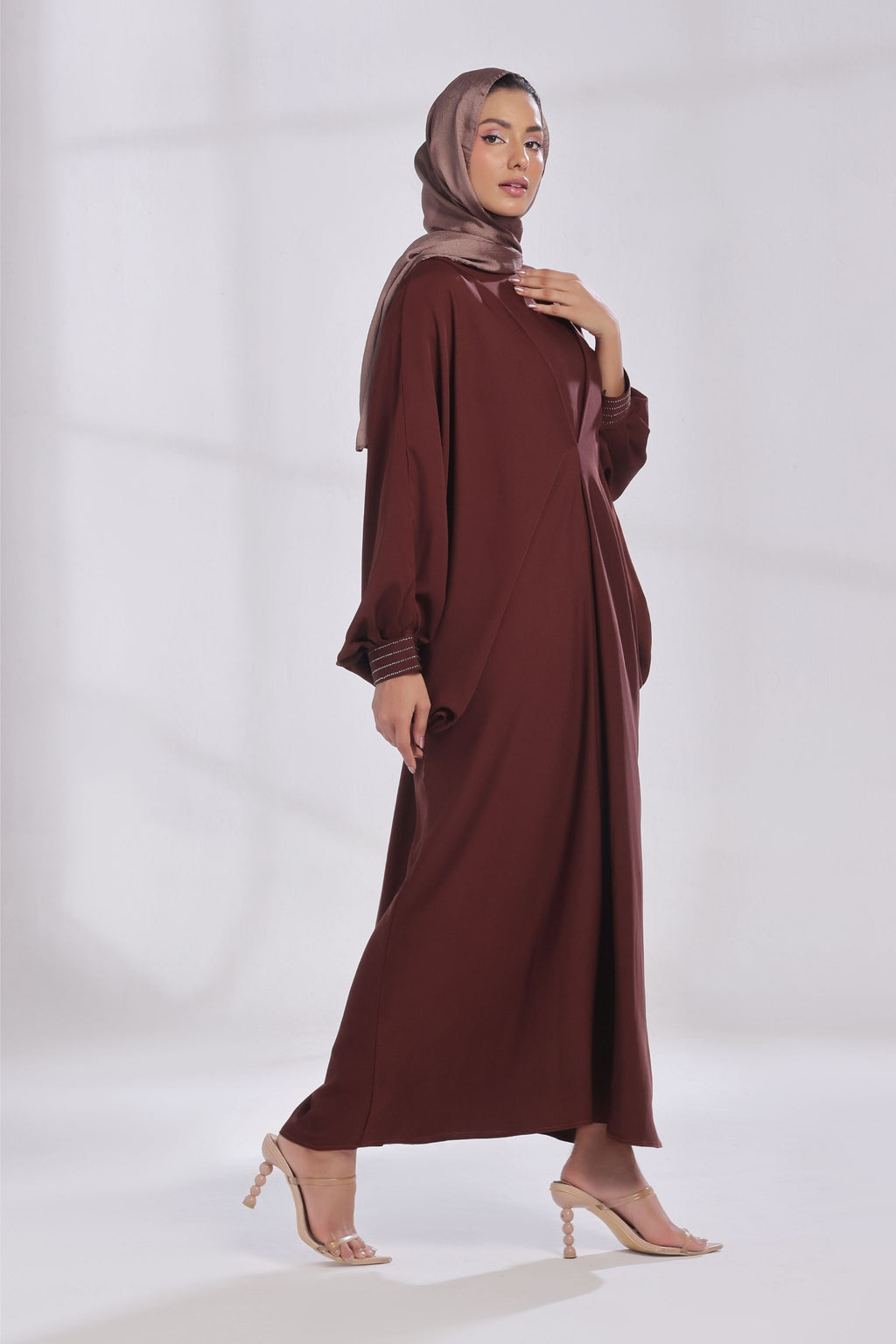 Luxe Textured Kaftan Abaya