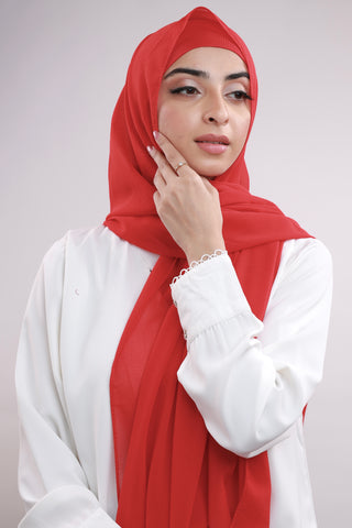 Matching Hijab & Cap Set - Oh Cherry
