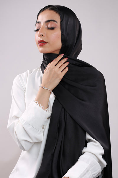 Silk Magnificence - Onyx Black