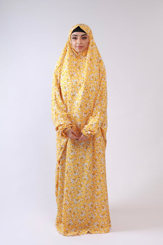 Namaz Gown - Sunflower Bloom