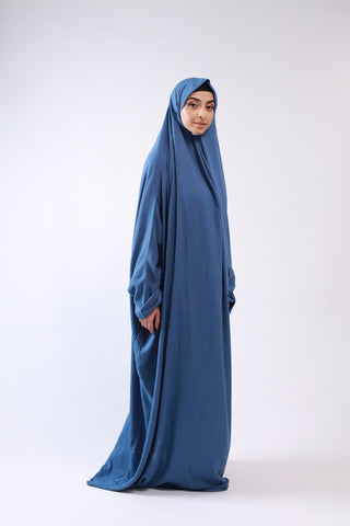 Namaz Gown - French blue