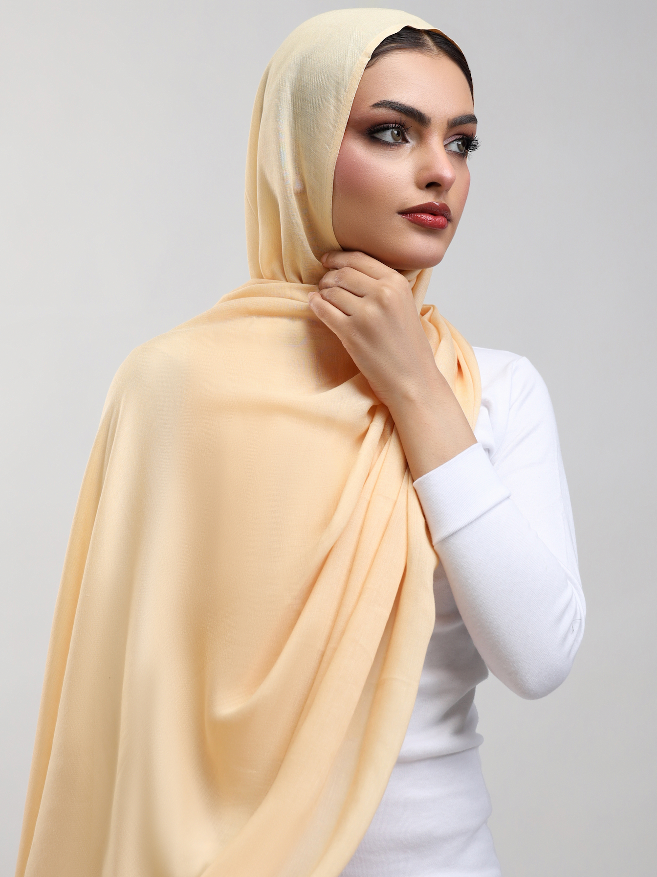 Modal Hijab - Butter Yellow