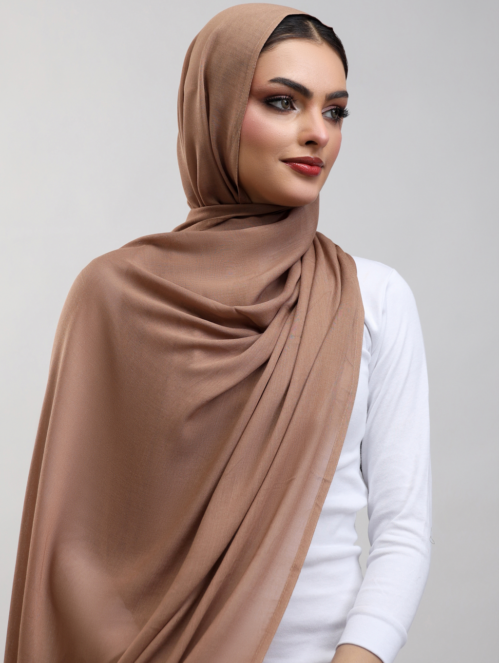 Modal Hijab - Soft Taupe