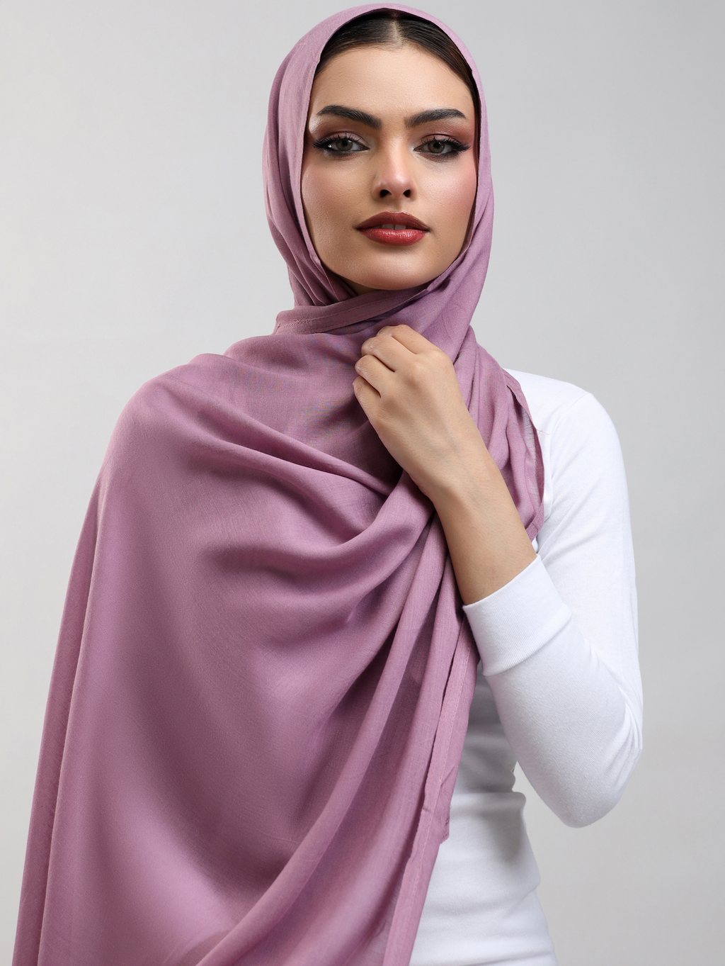 Modal Hijab - Vintage Pink