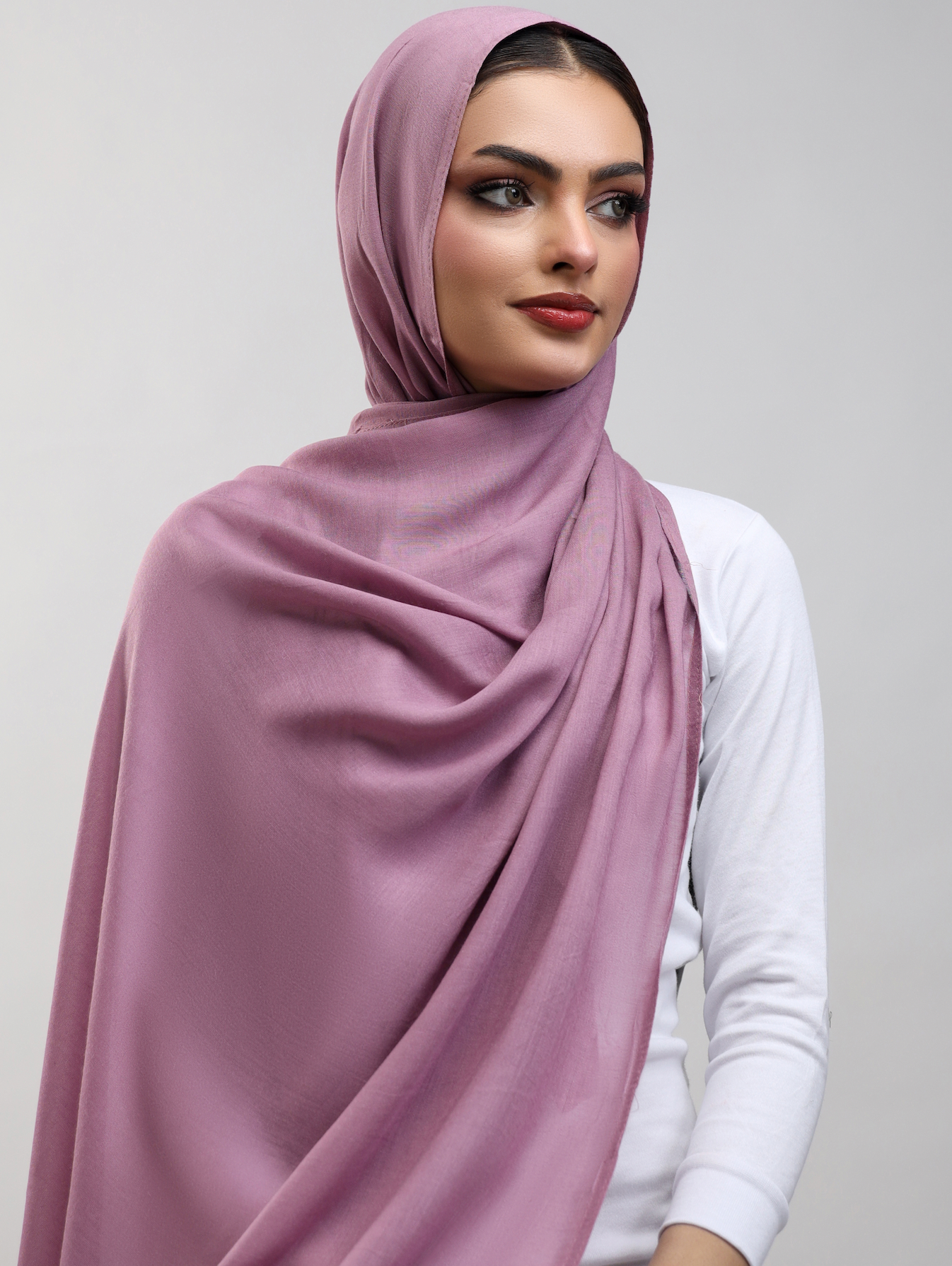 Modal Hijab - Vintage Pink