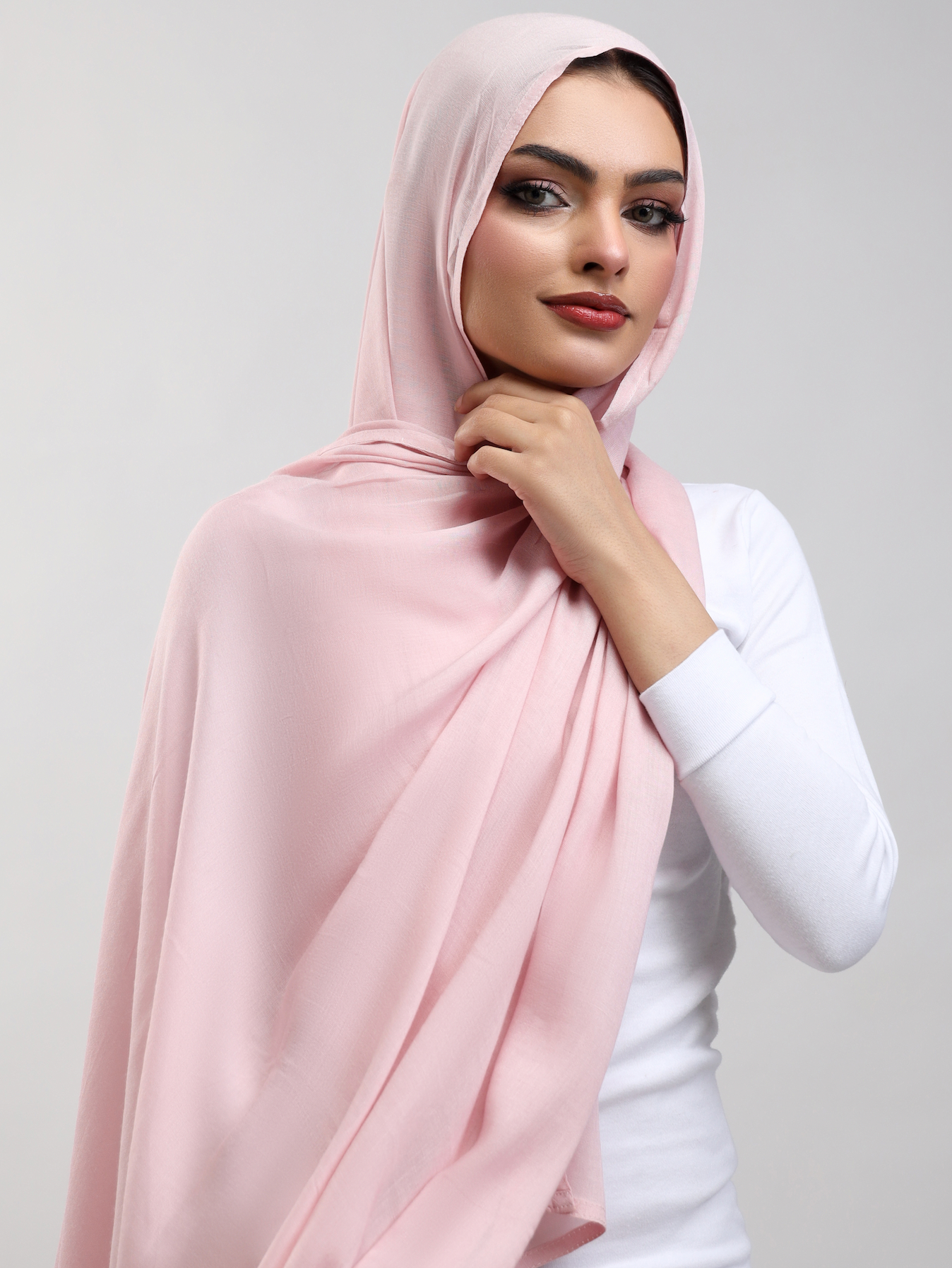 Modal Hijab - Nude Pink