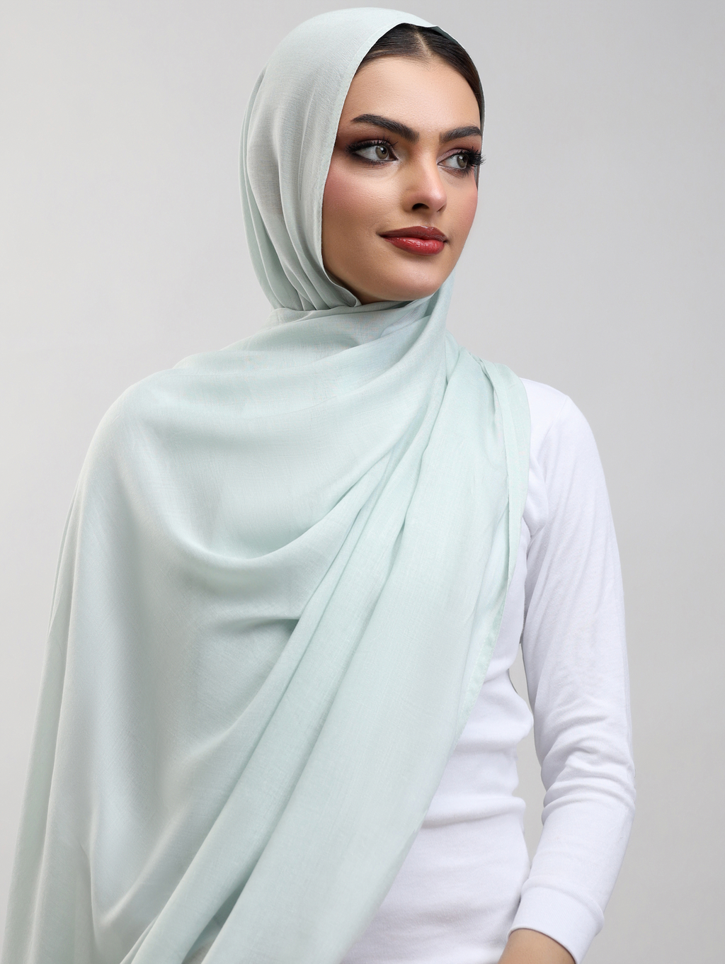 Modal Hijab - Light Mint