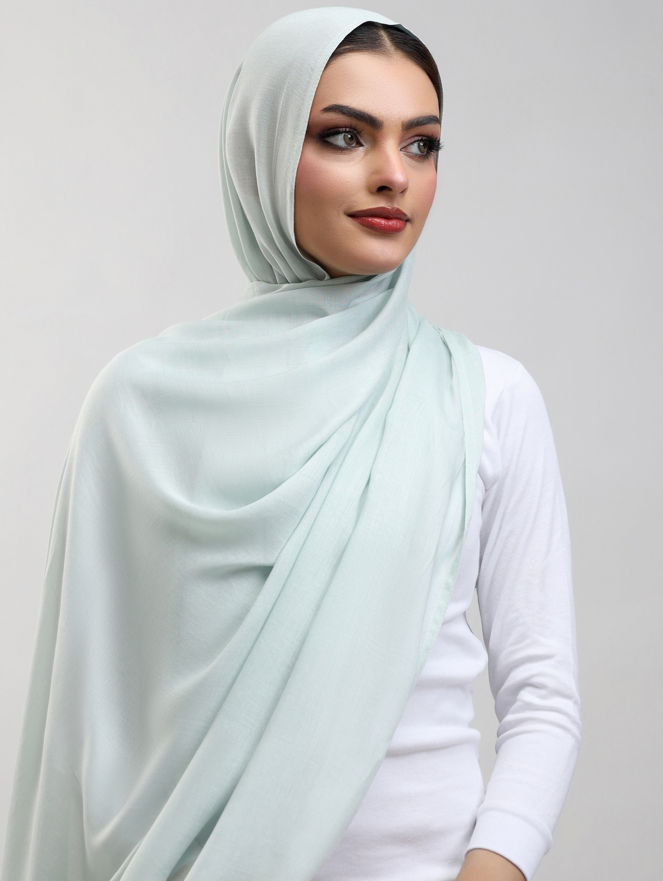 Modal Hijab - Light Mint