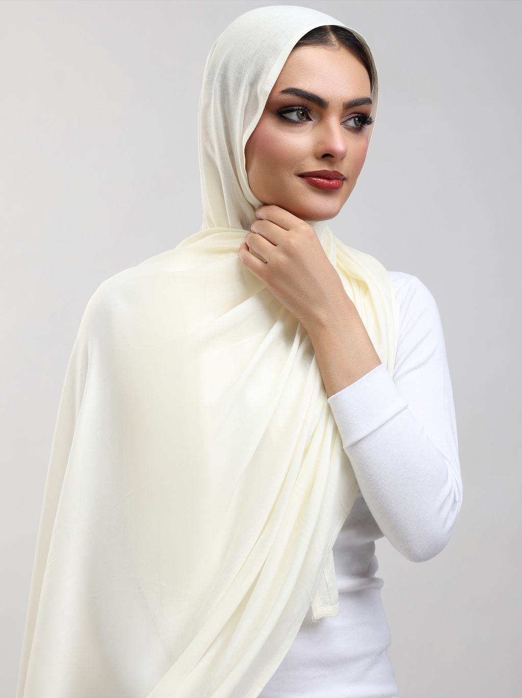Modal Hijab - Butter