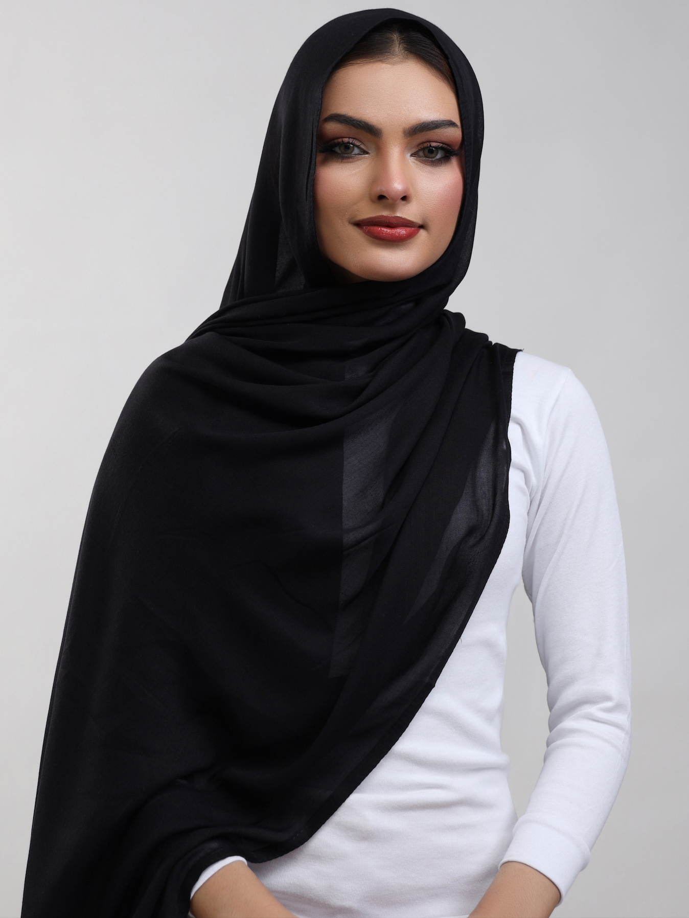 Modal Hijab - Jet Black