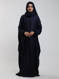 Instant Breathable Namaz Abaya - Navy Blue