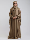 Instant Breathable Namaz Abaya - Taupe