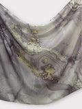 Printed Modal - Lilac Silence