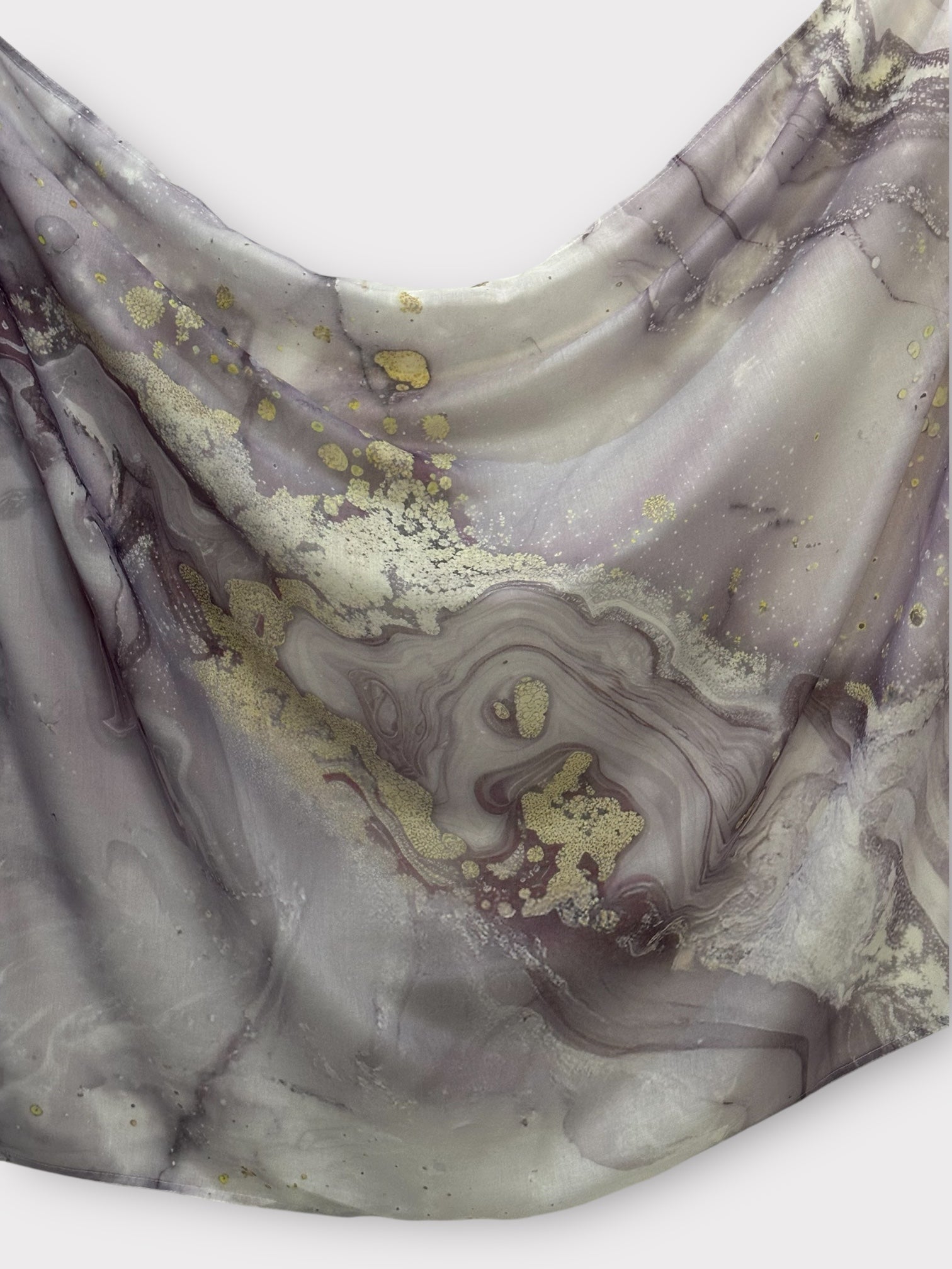 Printed Modal - Lilac Silence
