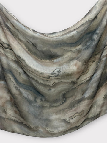 Printed Modal - Silt & Storm