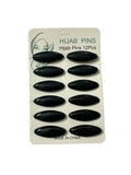 Basic Hijab Pins - Black