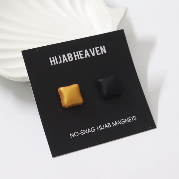 Square Neutral Magnet Pins - Pack Of 2