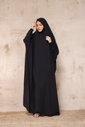 Namaz Gown - Jet Black