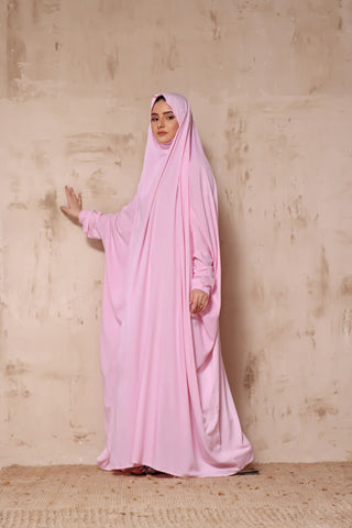 Namaz Gown - Candy Pink