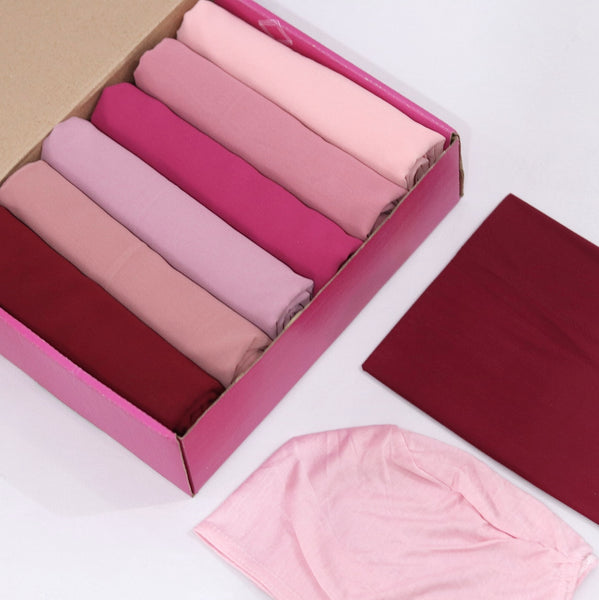 Georgette Hijab Box- Cherry Blossom
