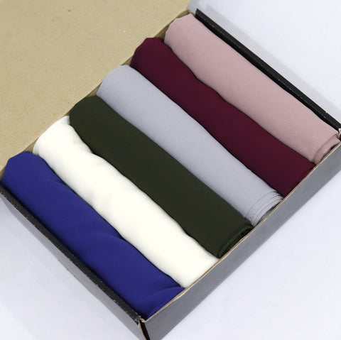 Georgette Hijab Box- Everyday Solids
