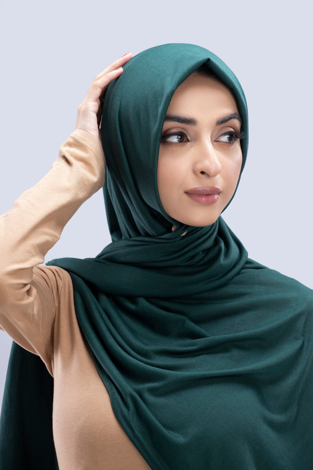 Jersey Hijab - Emerald