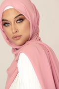 Plain Georgette - Dusty Pink