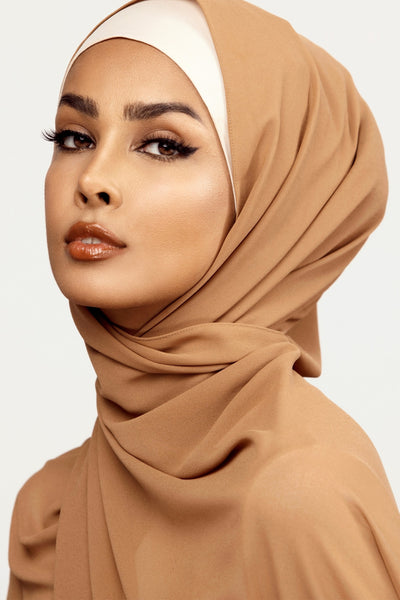 Plain Georgette - Cappuccino