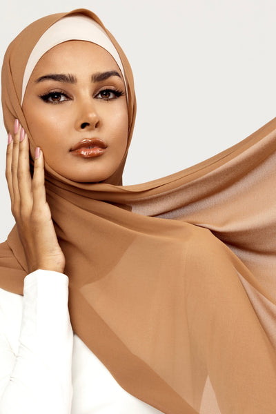 Plain Georgette - Cappuccino