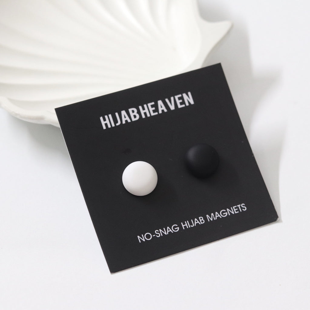 Round Neutral Magnet Pins- Set Of 2