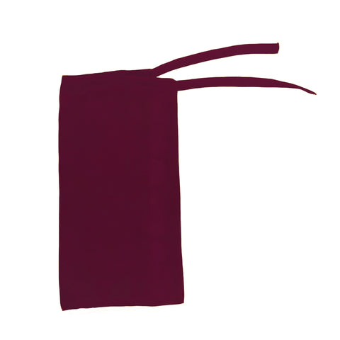 Tie Back Niqab - Maroon