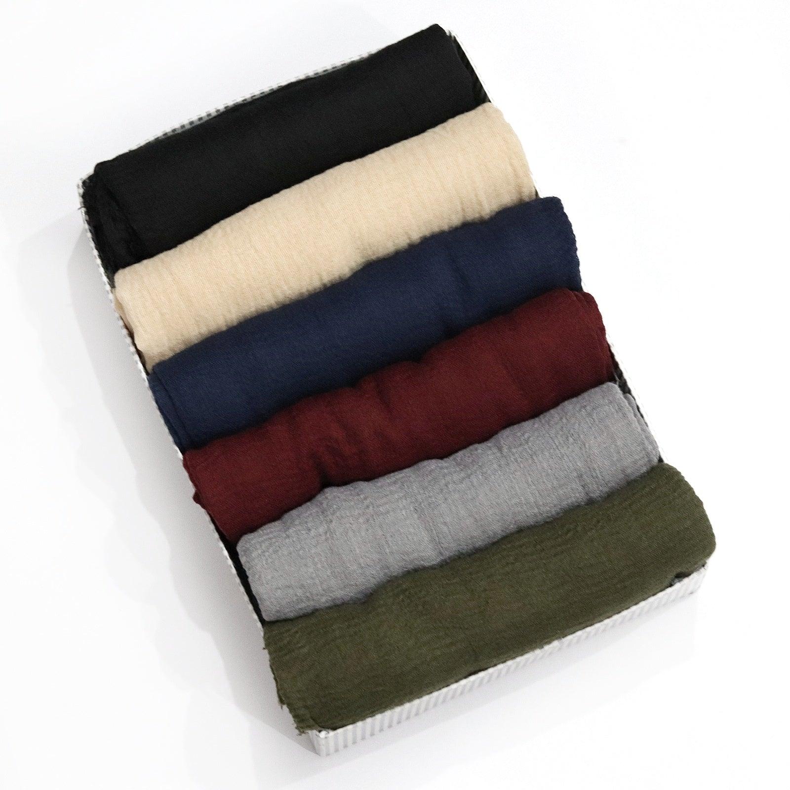 Crinkle Lawn Hijab Box - Beginner’s Favourite