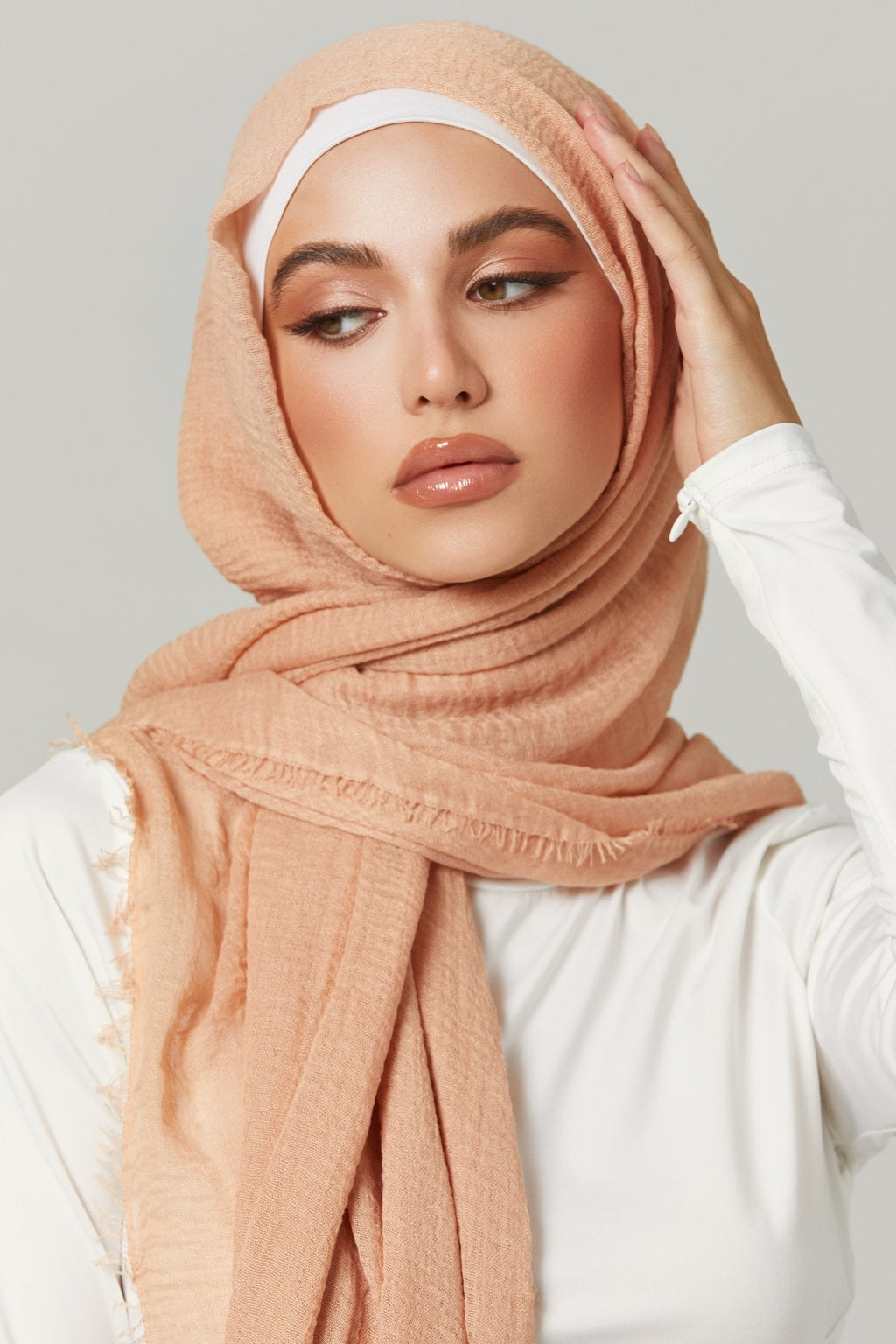 Soft Crinkle Hijabs - Waffle