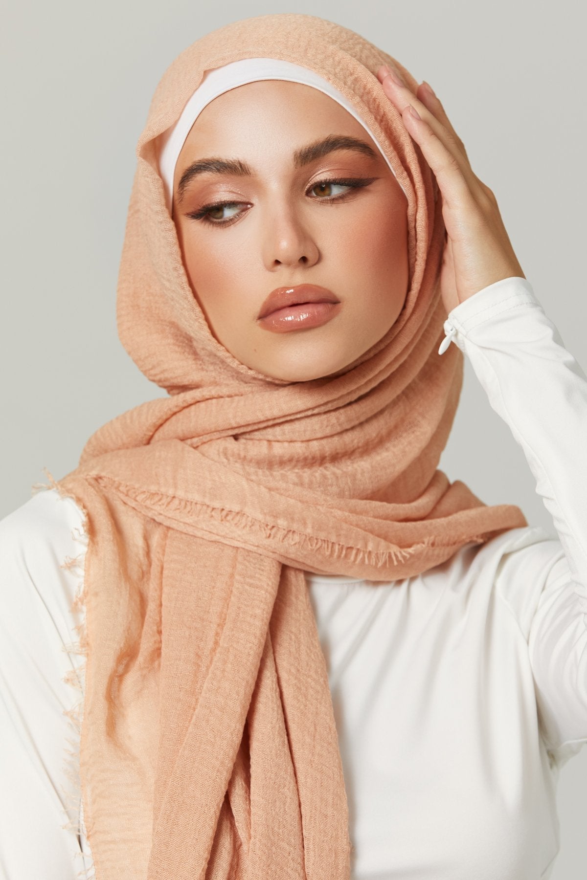 Soft Crinkle Hijabs - Waffle
