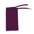Tie Back Niqab - Eggplant