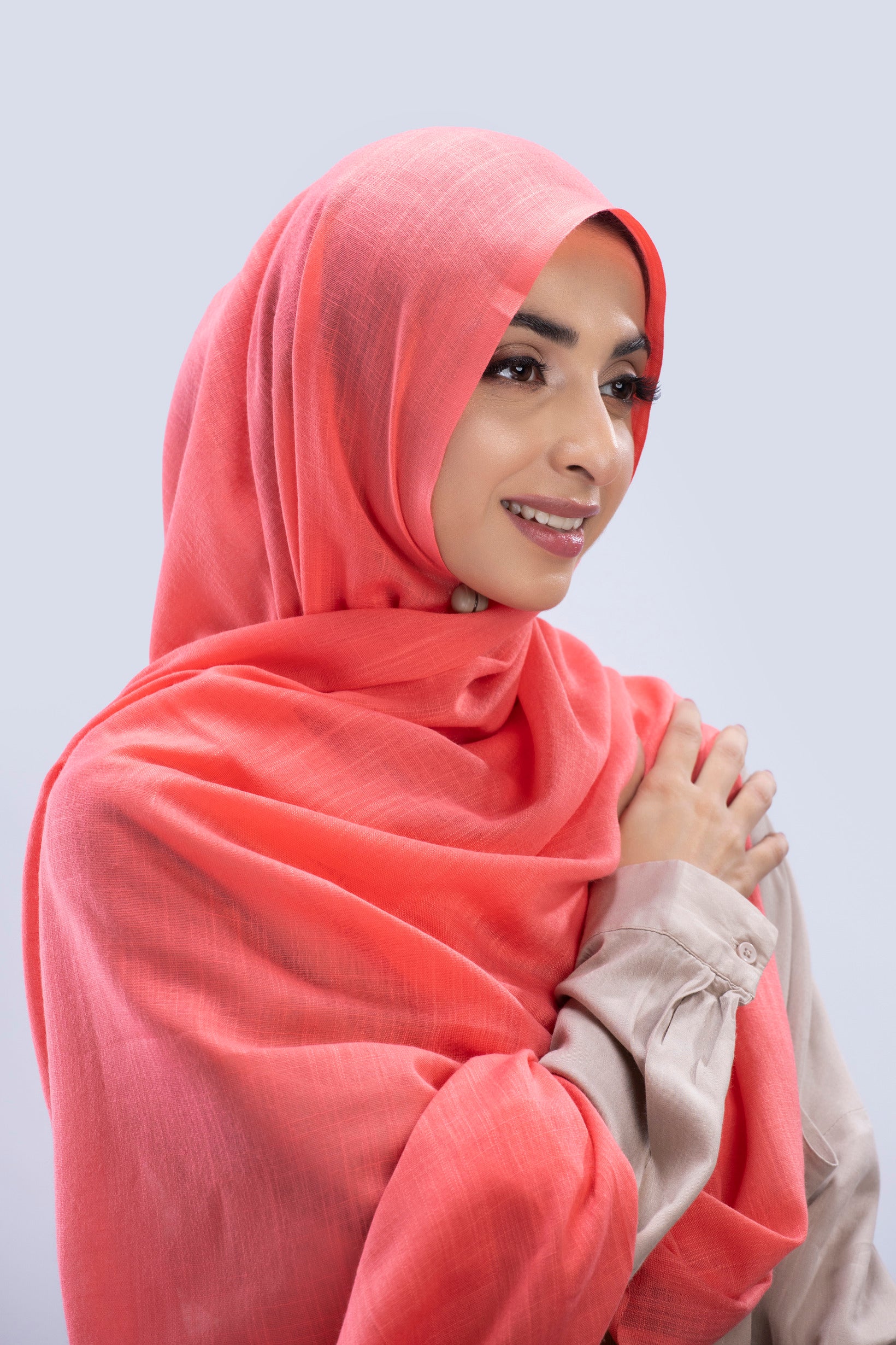 Turkish Viscose - Peach Quartz