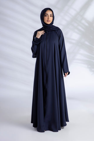 Premium Everyday Abaya Set - Navy